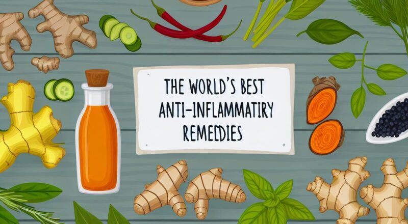 Melhor anti-inflamatório natural do mundo